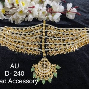 Naira Kundan Green Mathapatti