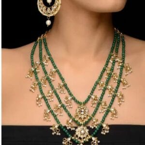 Ishya Green Necklace Set