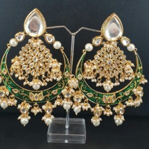 Kritika Green Earrings