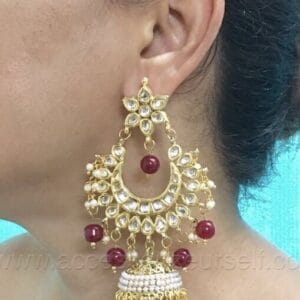 Elina Ruby Earring