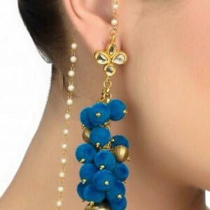 Ginni Blue Earring