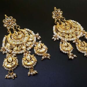 Angelica White Earrings