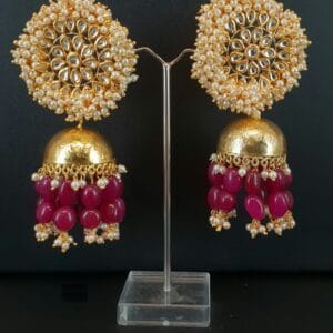 Ayesha Ruby Earrings