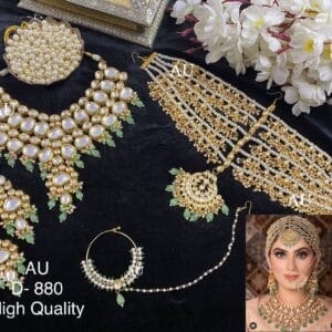 Amisha Green Bridal Set