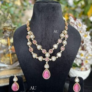 Amrata Doublet Set In Pink