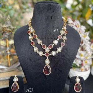 Amrata Doublet Set In Maroon