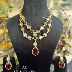 Amrata Doublet Set In Multicolor