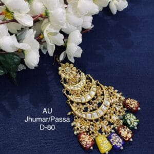 Pihu Multicolor Kundan Passa