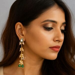 Harnaaz Kundan Earrings