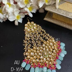 Akshita Blue  Multicolour Passa